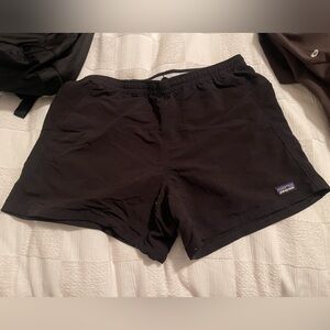 Patagonia black shorts,medium